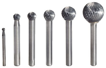 KS Tools HM Kugel-Frässtift Form D, 3mm, 515.3281, 4042146257135