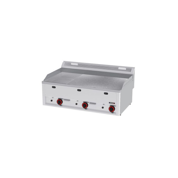 Casselin Snackplatte Chrome gerillt Texturiert 99 Gas - Linie 600, C6PASCRTG99