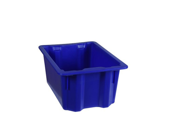Plastipol-Scheu K 400/1 POLYBOX PP BLAU, 400 mm x 280 mm x 180 mm, 28410011