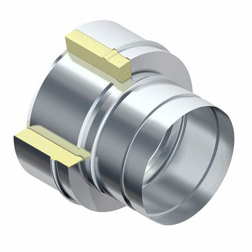 Solarbayer Außenkamin Übergangselement 130mm, 530091101