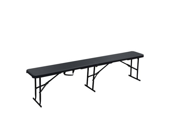 Sanotechnik Klappbank Rattan optik 182x28x43 cm, BG180R