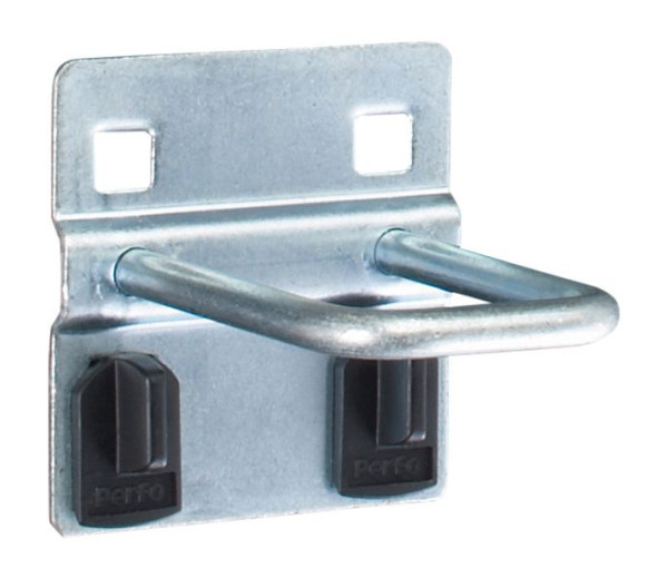 bott perfo U-Halter L 50 / B 40 mm, mit perfo Doppelaufnahme D 6 mm BxTxH: 60x61x60 mm, verzinkt, VE: 5 Stück, 14010032