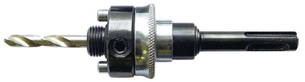 Kraftwerk Aufnahmeschaft 7/16" SDS-Plus mit Zentrierbohrer, 19006