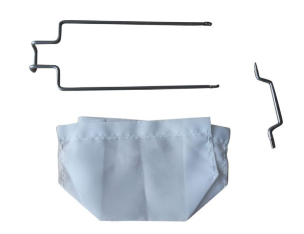 ZANUSSI Gewebe-Fettfilter, inkl. Verbindungskit vom externen Klarspüler zum Reinigertank, 406206392