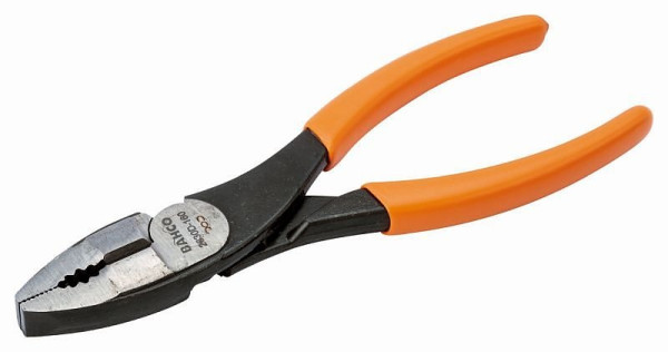 Bahco Kombinationszange, verchromt, PVC-beschichtete Griffe, 180 mm, industrieverpackt, 2630DC-180IP