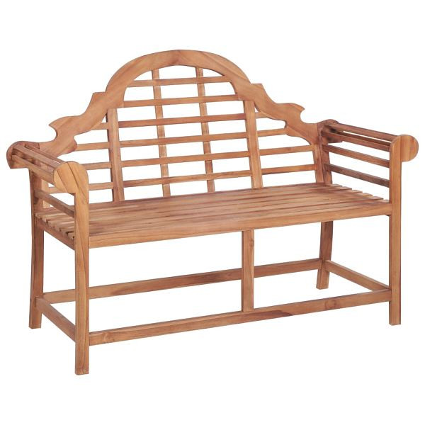 vidaXL Gartenbank 127x58,5x92,5 cm Massivholz Teak, 319152