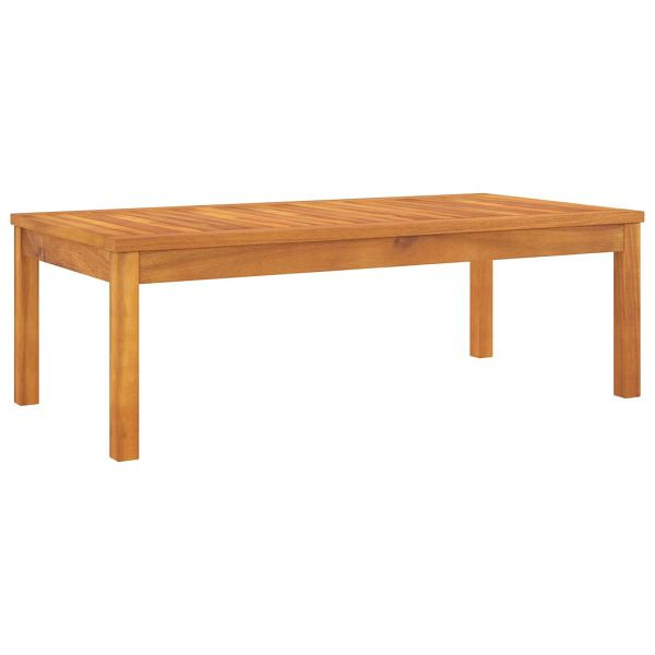 vidaXL Couchtisch 100x50x33 cm Massivholz Akazie, 311833