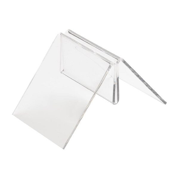 Olympia Menühalter Acryl T-Form A4, für laminierte Speisekarten, CC443