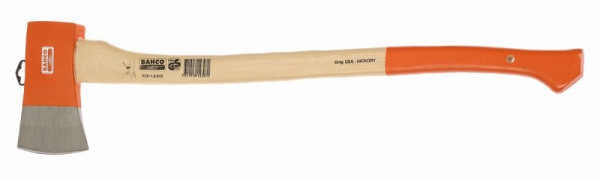Bahco Fällaxt, Hickory-Stiel, 2400 g, 800 mm, DIN 7287, Klasse B, FCP-1.8-810