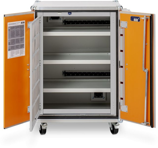 Cemo Akku-Ladeschrank Premium Plus 8/10, 230 V mit Rollen, 12124