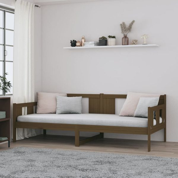 vidaXL Tagesbett Honigbraun Massivholz Kiefer 90x190 cm, 820280