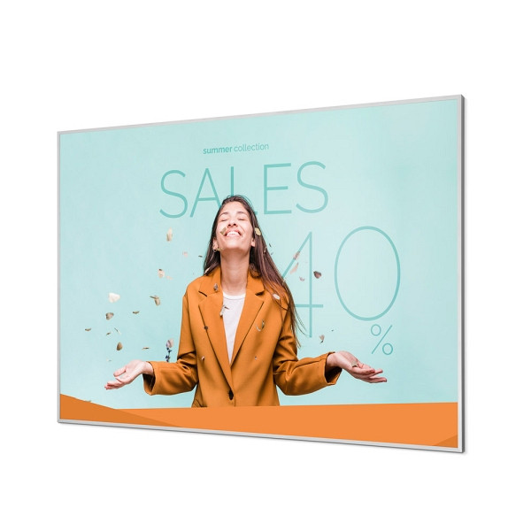 Showdown Displays Indoor Wandschild Compasso 50 x 70 cm FOREX 3 mm, FBCOM500x700-FP3