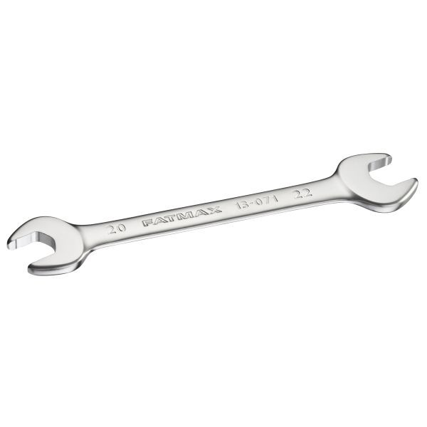 Stanley FATMAX Doppelmaulschlüssel 20x22mm, 15° gekröpft, mit Anti-Rutsch Design, FMMT13071-0