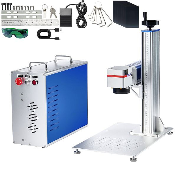 VEVOR Faserlaser-Markierungsmaschine 30W Faserlaser-Graviergerät, 15x15cm, GXJGDBJGXFTSO7V9IV2
