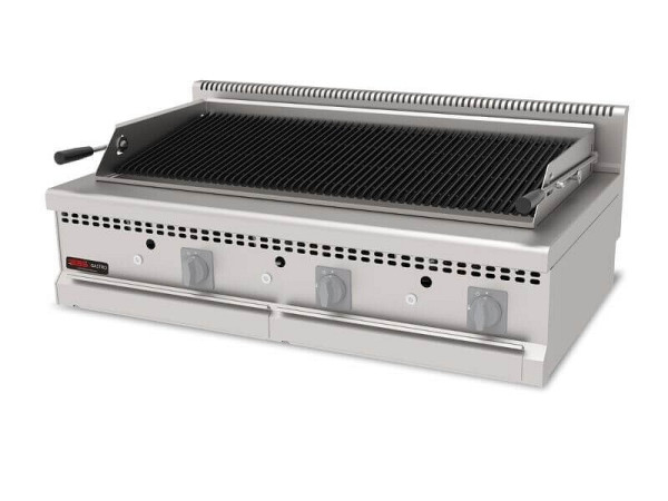 SGS Gastro Gas Lavasteingrill, Kochzone in Gusseisen, 15 kW, Premium Serie 700, ALI1270