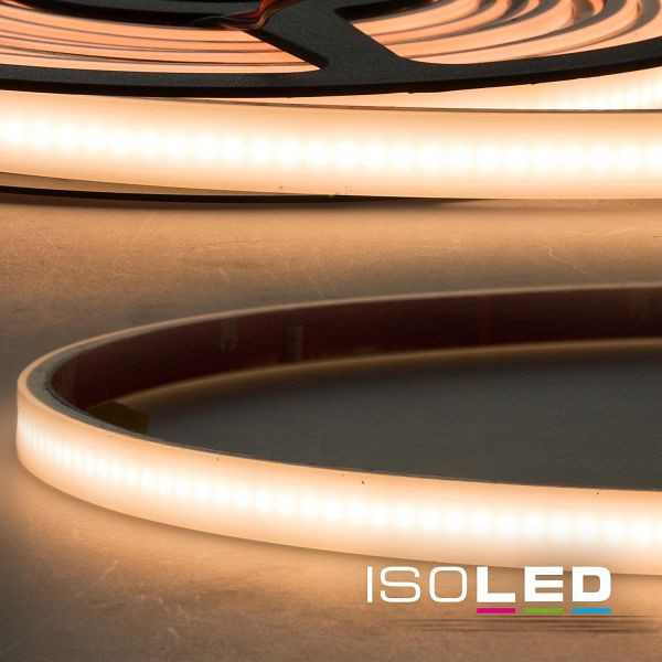 ISOLED LED AQUA927 Flexband, milchig, 24V DC, 10W, IP67, 2700K, 5m Rolle, 240 LED/m, 113559