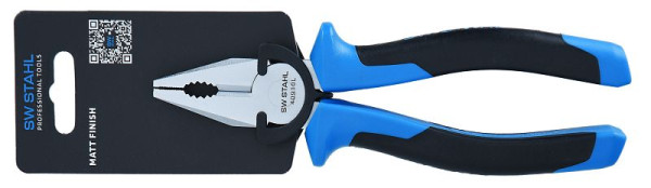 SW-Stahl Kombizange, 180 mm, Kunststoffhalter, 40910SB, 4033592143868