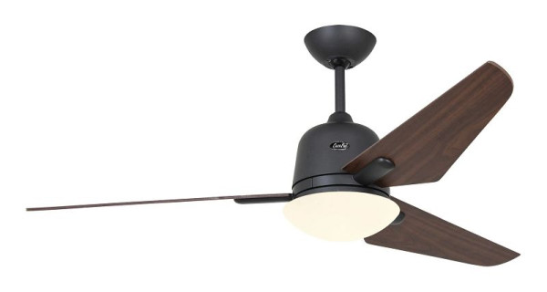 CasaFan Deckenventilator Eco Aviatos 132 Lack basaltgrau-Nussbaum, 513254