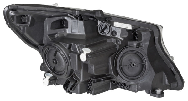 HELLA Halogen/FF-Hauptscheinwerfer, für u.a. Mercedes-Benz V-Class (W447), schwarz, SAE/ECE, für Rechtsverkehr, links, 1EL 011 284-851