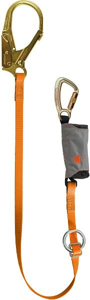 Skylotec I-TIE BACK, Verbindungsmittel, orange mit Ring SKYSAFE PRO TIE BACK, FS 64 ALU GR/KOBRA AL TRI, L-0571-1,8