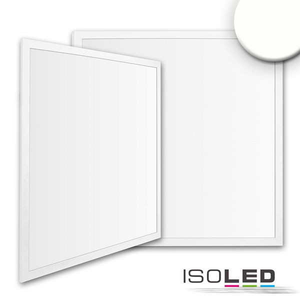 ISOLED LED Panel Business Line 600 UGR<19 2H/2H, 36W, Rahmen weiß RAL 9016, neutralweiß, 113253