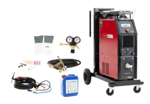 ELMAG Profi WIG-AC-DC-Schweißinverter 'PFC' WIN TIG 'AC-DC' 230 M - ECO-SET-W, 55934