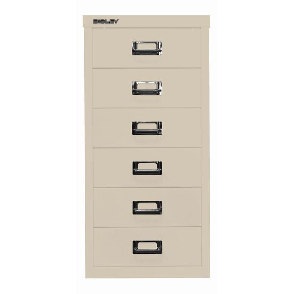 Bisley MultiDrawer™ DIN A4, 6 Schubladen, 643 sand, L296643