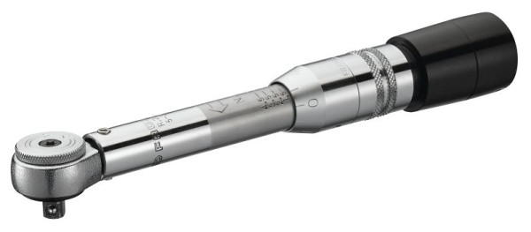 Facom Drehmomentschlüssel mit nicht abnehmbarer Knarre, bei geringen Drehmomenten auslösend, Abtrieb Außenvierkant 6,3 mm (1/4"), 1 - 5 Nm, R.306-5