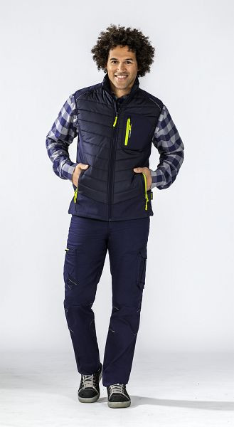 Planam Stretchline Winterweste, marine, Größe 4XL, 6692068