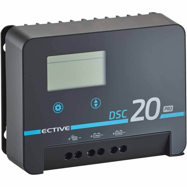 ECTIVE DSC 20 PRO Dual Solar-Laderegler für Versorgungsbaterie und Starterbatterien, TN6471