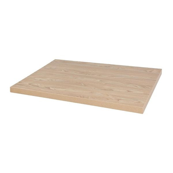 Bolero vorgebohrte rechteckige Tischplatte Antik Natur 1100x700mm, DT443