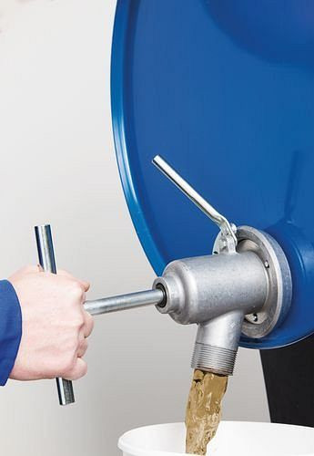 DENIOS Fasswerkzeug, rostfreier Stahl / Alu für Gebinde mit 2"-Gewinde, 117240