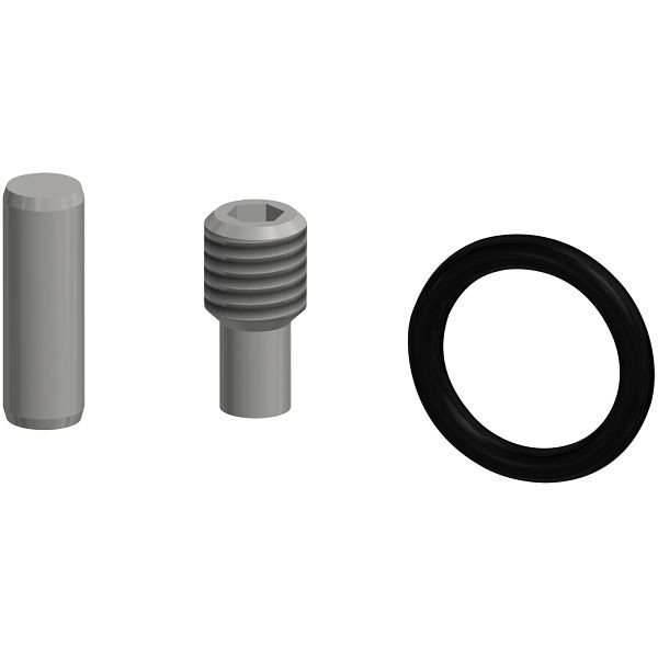 KWC Ersatzteilset F5 für Schwenkauslauf, bestehend aus O-Ring, Zylinderstift und Gewindestift, 2030053749