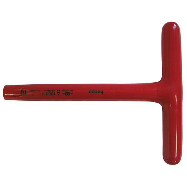 Haupa VDE-T-Steckschlüssel Schlüsselweite 11 mm, Klingenlänge: 200 mm, 110002