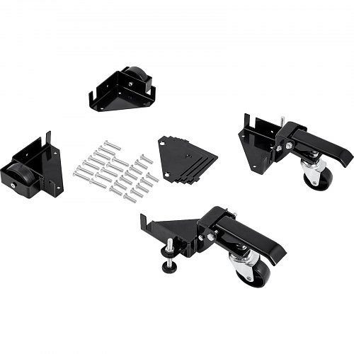 VEVOR Mobiler Sockel, 181,4 kg, Einstellbar von 241,3 mm, Universal-Mobilständer mit Schwenkrädern für Holzbearbeitungsgeräte, JJYDDZ400LBSQQG4FV0