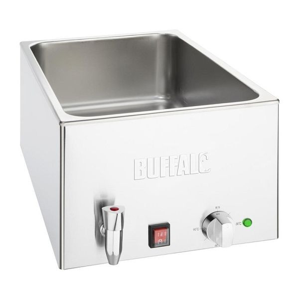 Buffalo Bain-marie mit Wasserhahn ohne Behälter GN 1 zu 1, FT694