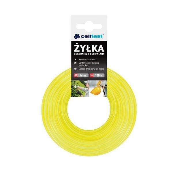 Cellfast Maurer - Lotschnur 1,0 mm x 100 m, VE: 10 Stück, 36-001