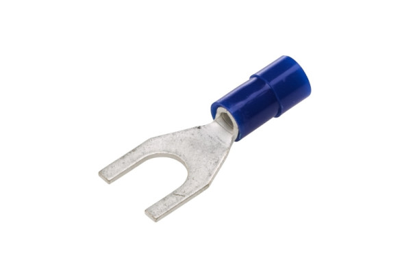 HELLA Leitungsverbinder, blau, von: 1.5mm², bis: 2.5mm², Gabelverbinder, Bohrung-Ø: 6.5mm, 8KW 178 045-112