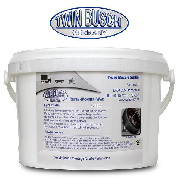 Twin Busch Reifen-Montier-Wax 3 kg, TW1530MP