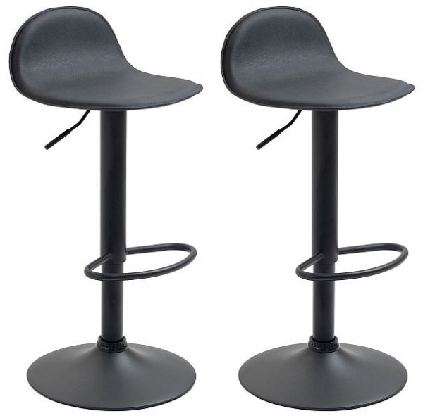 CLP Barhocker Lana V2 schwarz, schwarz, VE: 2 Stück, 319866