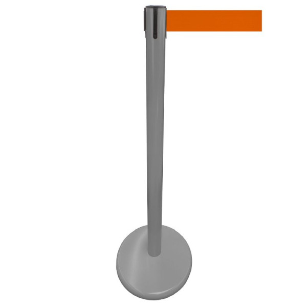 Stein HGS Personenleitsystem -P-LINE Future-, Metall/ anthrazit, orange, mit Gurtendstück (Standard), 12792-2202