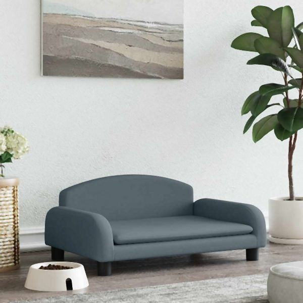 vidaXL Hundebett Dunkelgrau 70x45x30 cm Abmessung Stoff, 171961