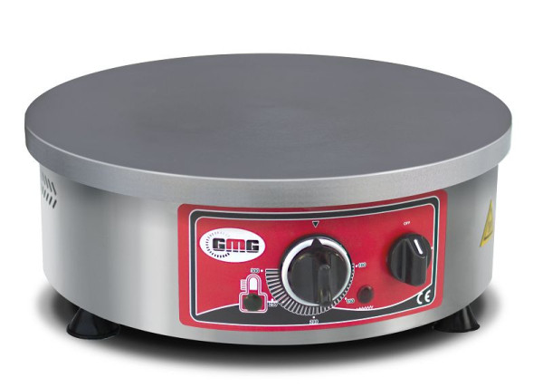 GMG Crepeeisen, Außenmaße: Ø 40 x 18 cm, Temperatur bis 300°C, CR-R40