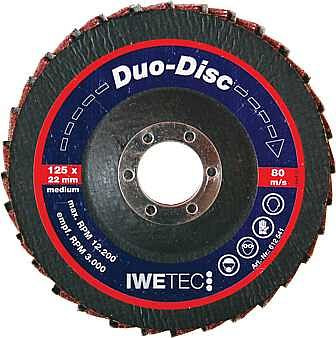 Iwetec Schleifen/Finishen Duo-Disc, ø 125 mm / grob, 612542