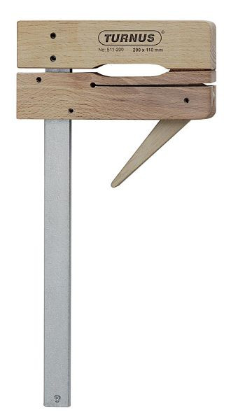 Kukko Holzklemmzwinge, Spannweite x Ausladung der Spannzwinge: 300 x 110 mm, VE: 10 Stück, 511-300