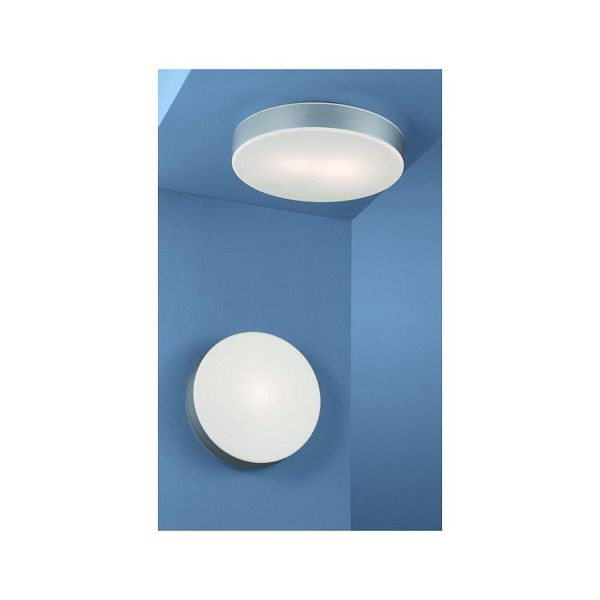 BÖHMER Anbauleuchte 2x57W HV Titan mit E27 IP20 titan Ø360mm Glas opal 41301, 104081