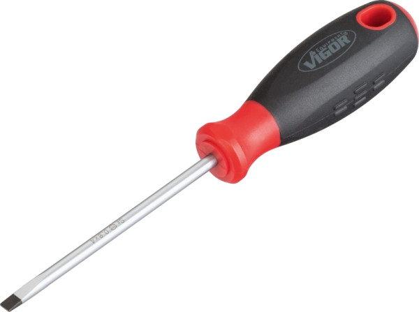 VIGOR Schlitz-Schraubendreher, Schlitz Profil, 0.8 x 4 mm, V1699