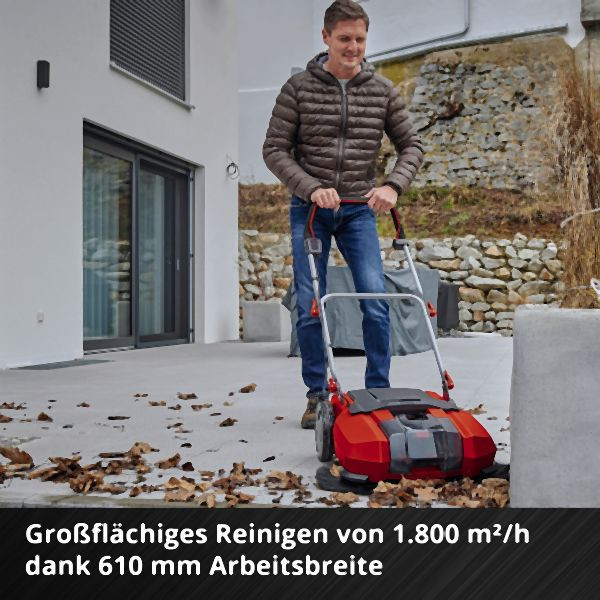 Einhell Akku-Kehrmaschine TE-SW 18/610 Li-Solo, 2352040