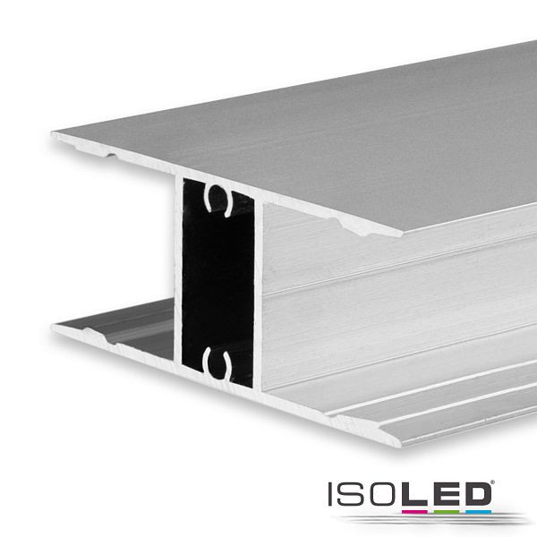 ISOLED LED Aufbauleuchtenprofil HIDE DOUBLE Aluminium eloxiert, 200cm, 114800
