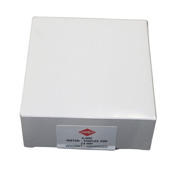 Airpress Brads / Stauchkopfnägel, 63 mm, Edelstahl rostfrei, 2500 Stück, 4393063-N